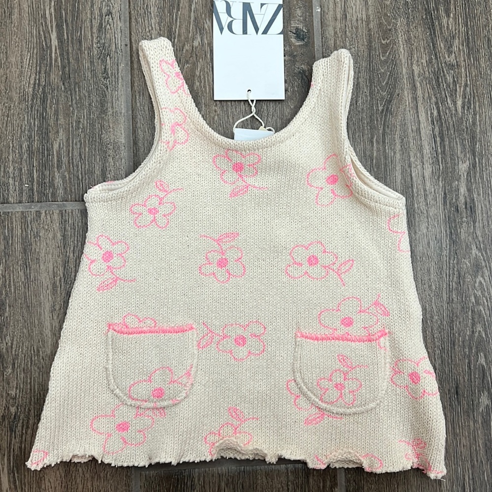 Zara Baby Girl Floral Shirt
